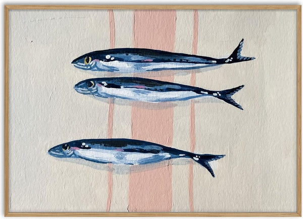 Three Blue Sardines - Madison Phipps