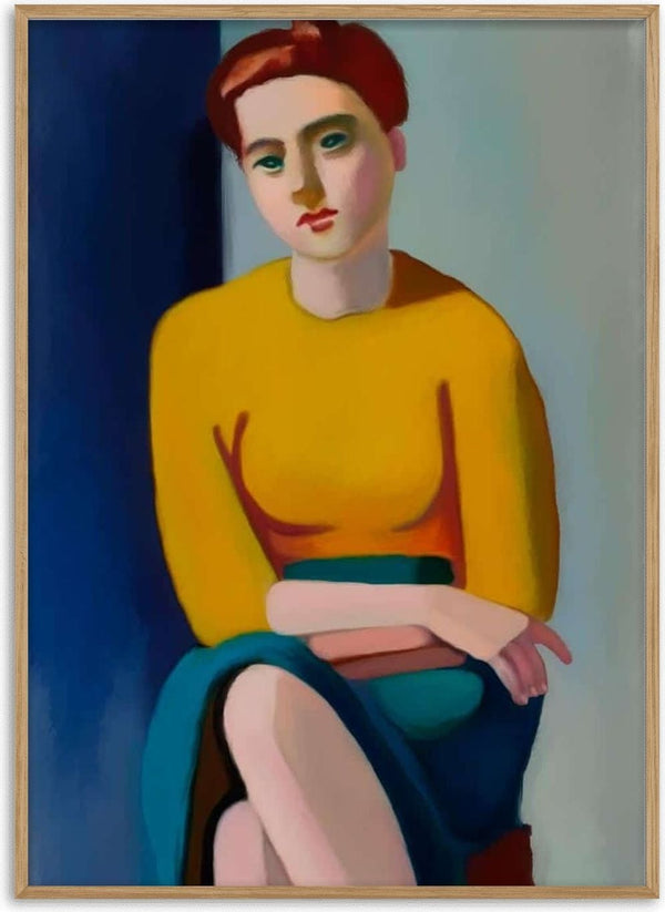 VILHELM LUNDSTRØM- Affiche Portrait de Hanne