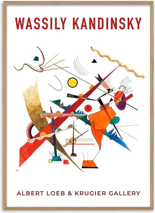 Wassily Kandinsky Exhibition Poster