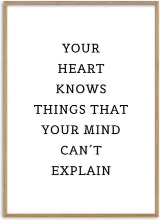 Your Heart Knows Poster