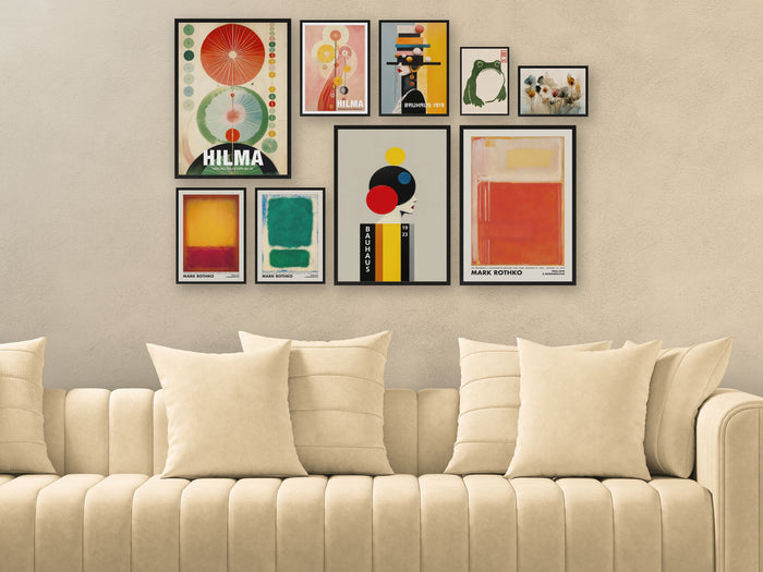 Hilma, Bauhaus og Rothko