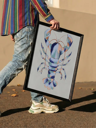 Colorful Blue Lobster - Nikita Jariwala