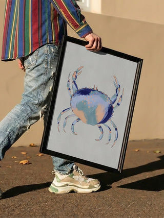 Crabe bleu serein - Nikita Jariwala