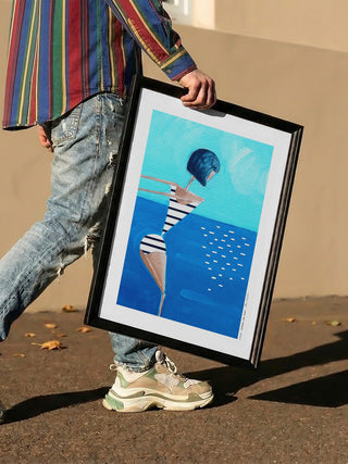 Diving Woman - Awol Art Alex