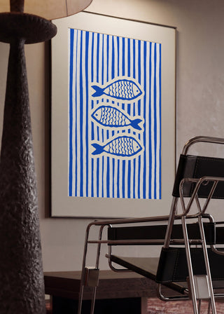 Three Blue Fish - Treechild