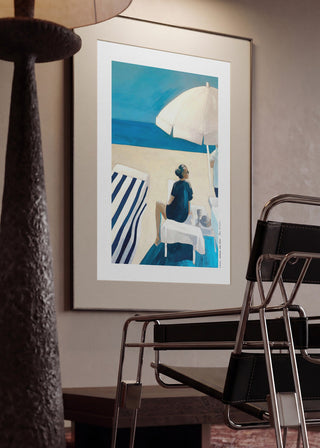 Sérénité d’une journée à la plage - Awol Art Alex