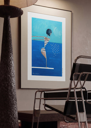 Plongeur de piscine d’été - Awol Art Alex